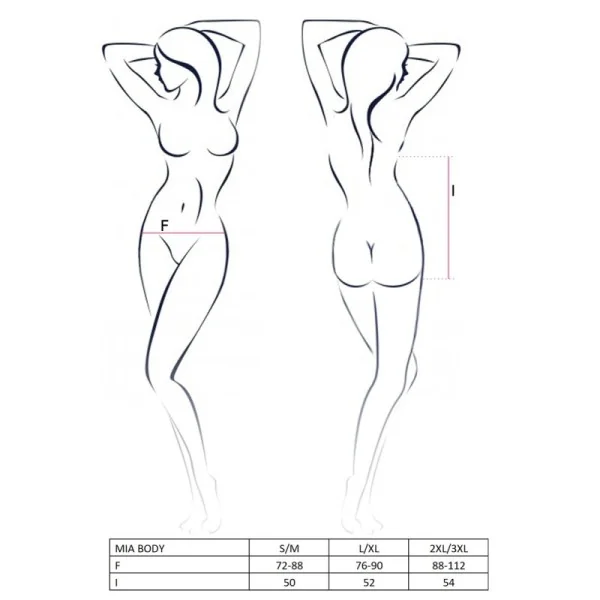 Ecru Body Mia von Passion kaufen | Fesselliebe