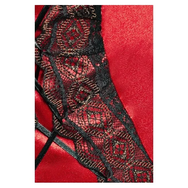 Rotes Strapshemd Evane von Passion Plus Size kaufen | Fesselliebe