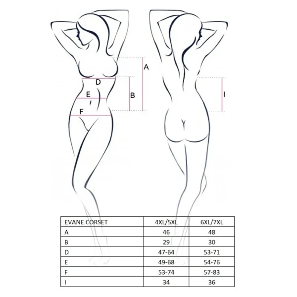 Rotes Strapshemd Evane von Passion Plus Size kaufen | Fesselliebe