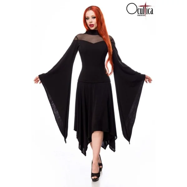 Kleid mit Netzeinsatz 90521 von Ocultica kaufen | Fesselliebe