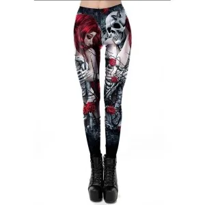 Skull Leggings 90516 von Ocultica kaufen | Fesselliebe