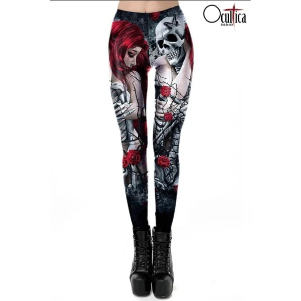Skull Leggings 90516 von Ocultica kaufen | Fesselliebe