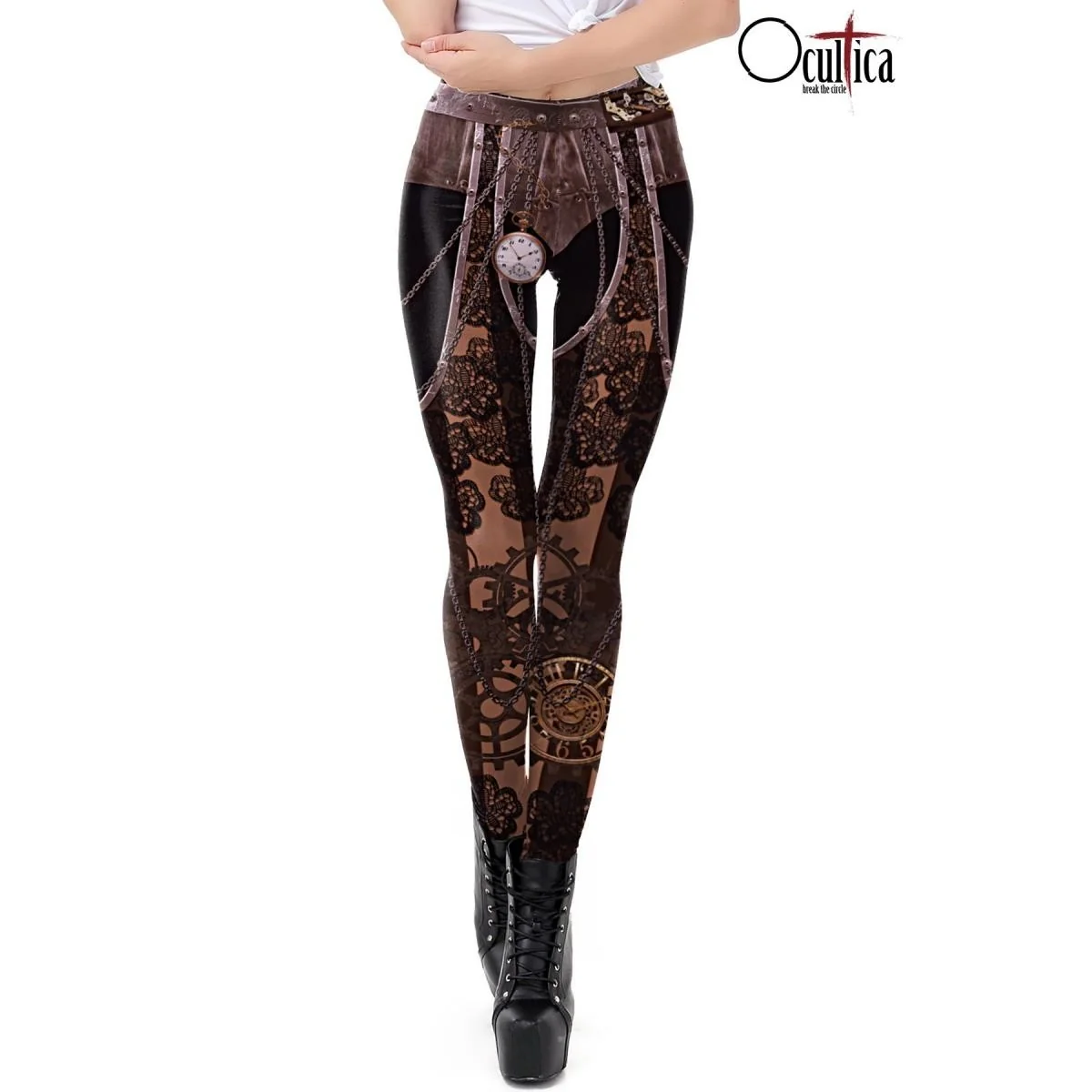 Steampunk Leggings 90515 von Ocultica kaufen | Fesselliebe