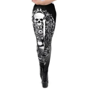 Skull Leggings 90511 von Ocultica kaufen | Fesselliebe