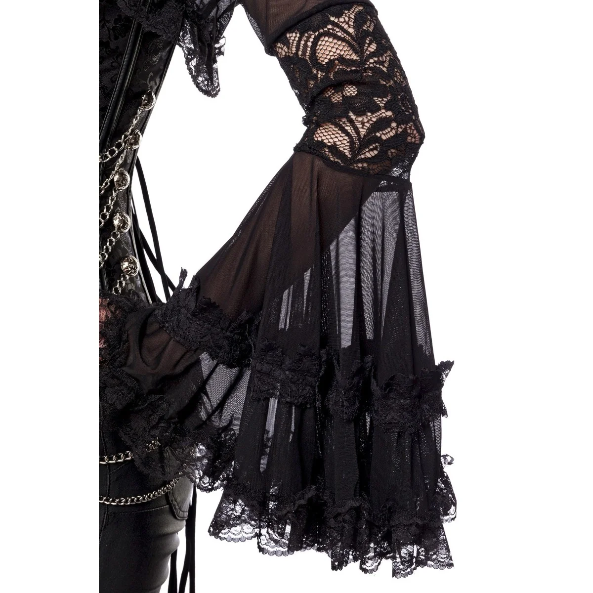 Gothic-Bolero mit Spitze 90009 von Ocultica kaufen | Fesselliebe