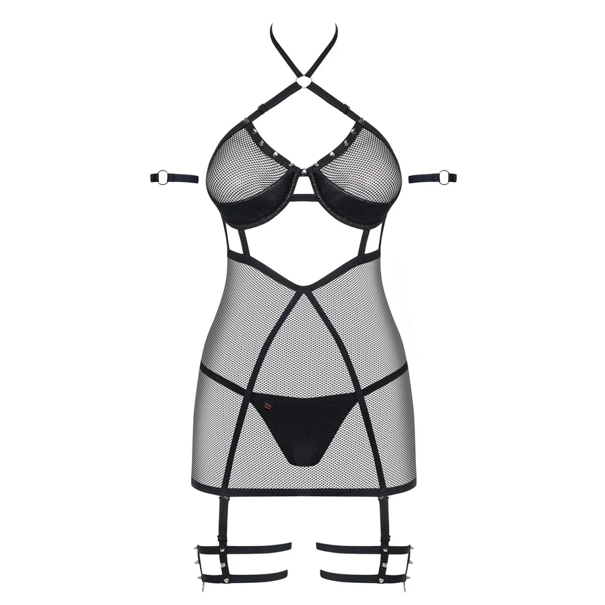 Chermise Schwarz 858-Che-1 von Obsessive kaufen | Fesselliebe