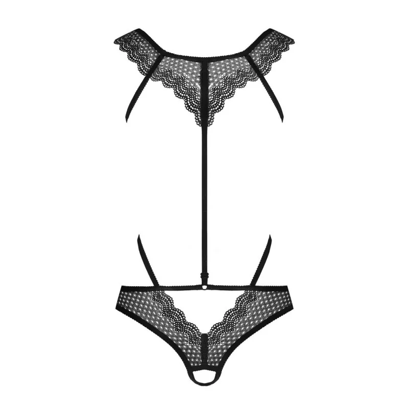 Ouvert Body Schwarz 857-Ted-1 von Obsessive kaufen | Fesselliebe