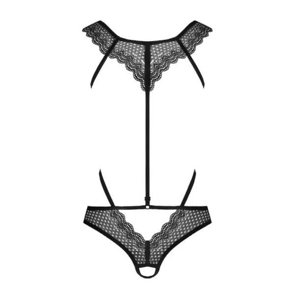 Ouvert Body Schwarz 857-Ted-1 von Obsessive kaufen | Fesselliebe