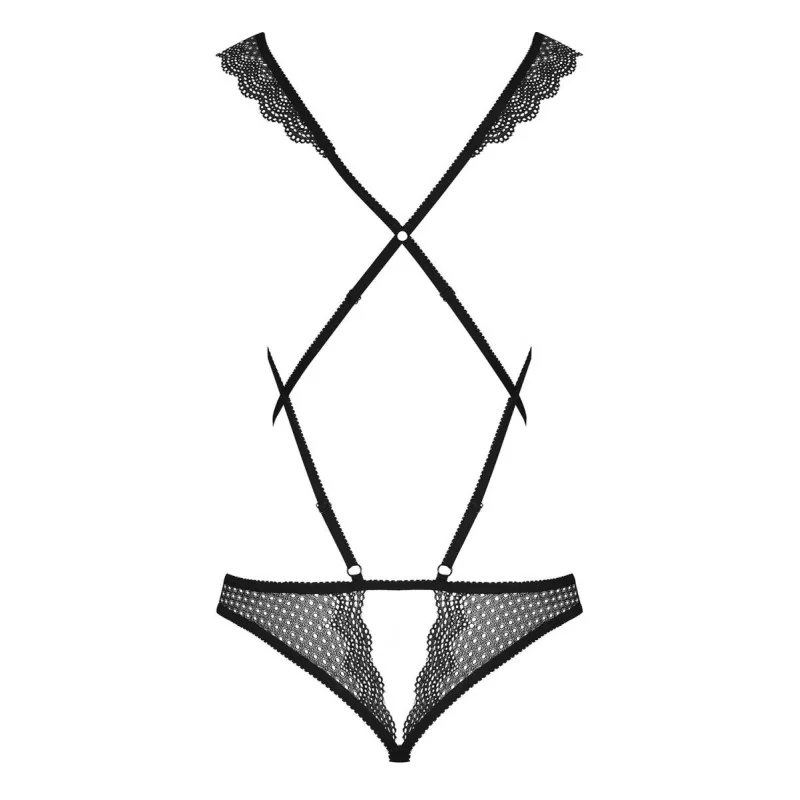 Ouvert Body Schwarz 857-Ted-1 von Obsessive kaufen | Fesselliebe 2