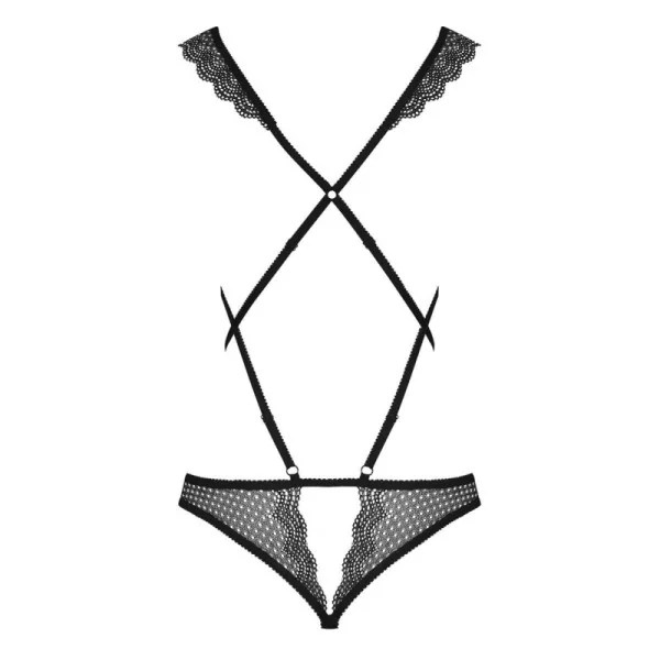 Ouvert Body Schwarz 857-Ted-1 von Obsessive kaufen | Fesselliebe