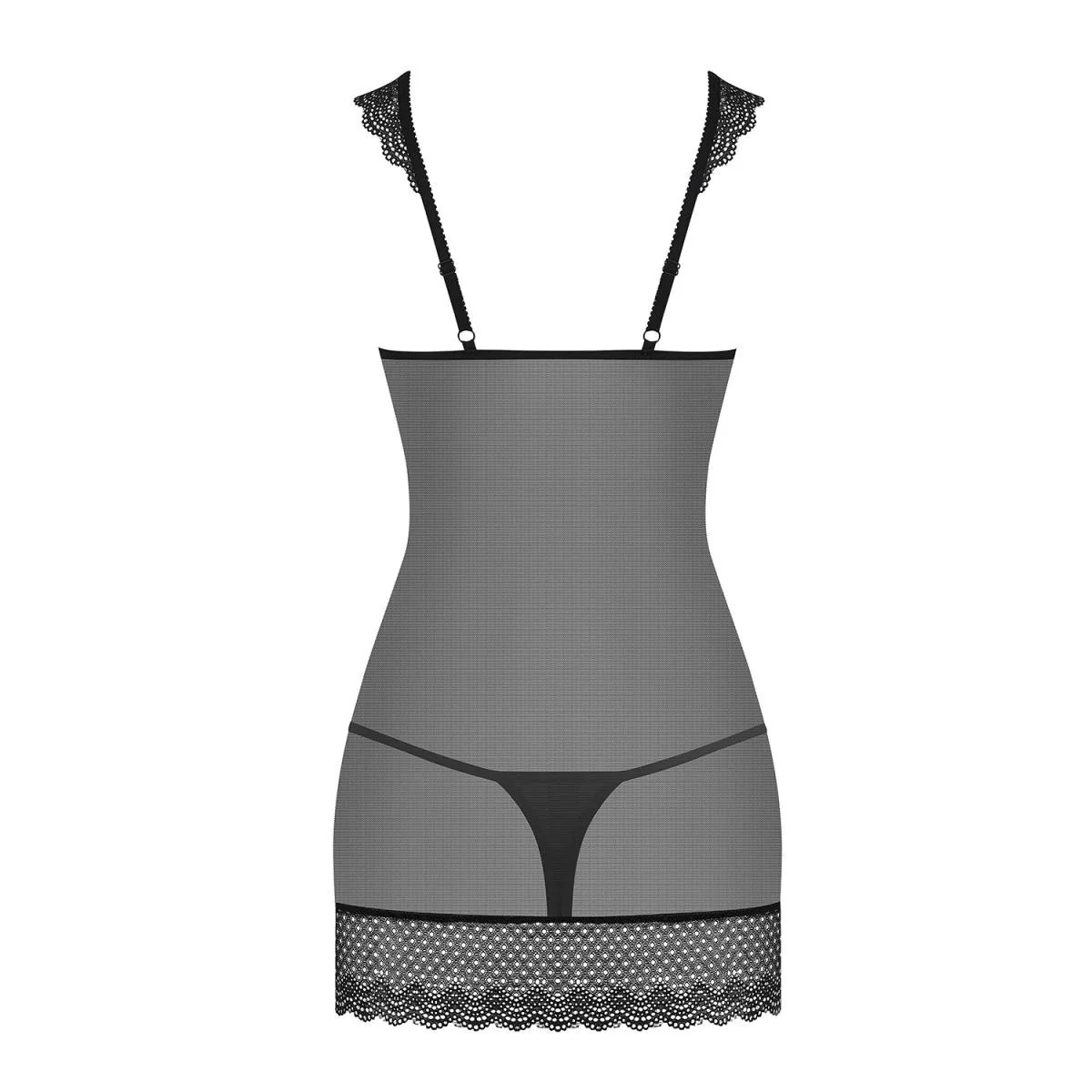 Chemise Schwarz 857-Che-1 von Obsessive kaufen | Fesselliebe