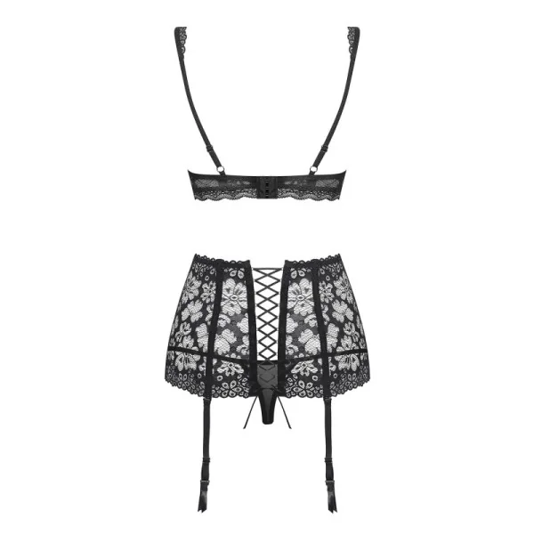 3-Teilges Set Schwarz 856-Seg-1 von Obsessive kaufen | Fesselliebe