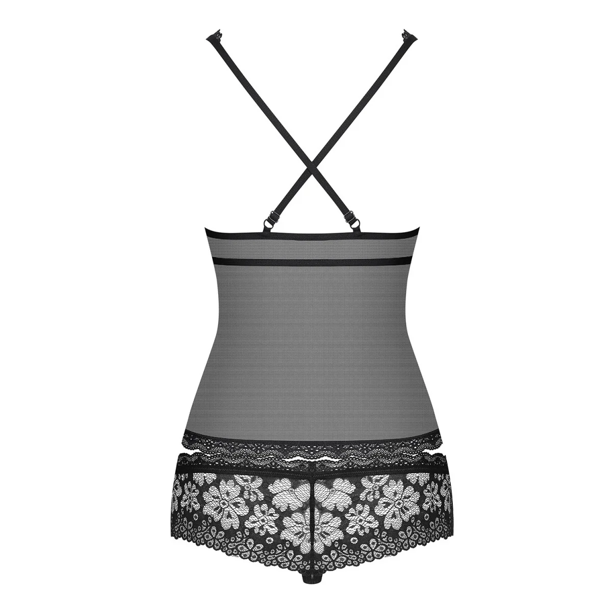 Babydoll Schwarz 856-Bab-1 von Obsessive kaufen | Fesselliebe