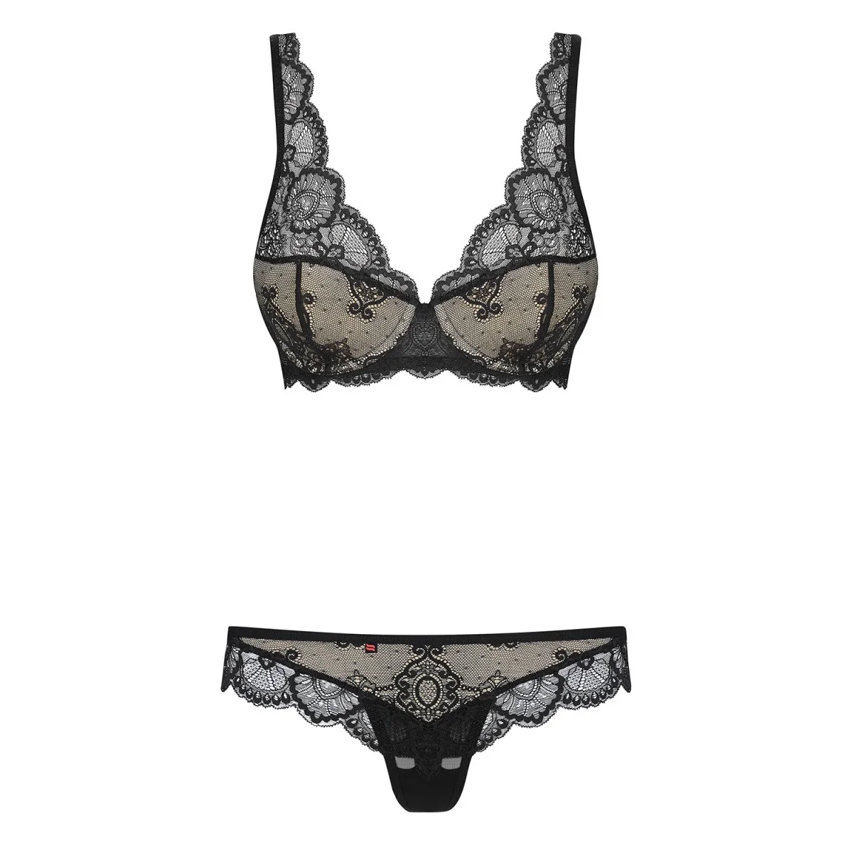 2-Teilges Set Schwarz 853-Set-1 von Obsessive kaufen | Fesselliebe