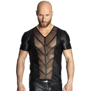 Schwarzes Shirt H029 von Noir Handmade kaufen | Fesselliebe