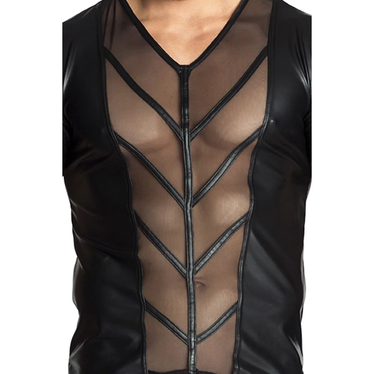 Schwarzes Shirt H029 von Noir Handmade kaufen | Fesselliebe