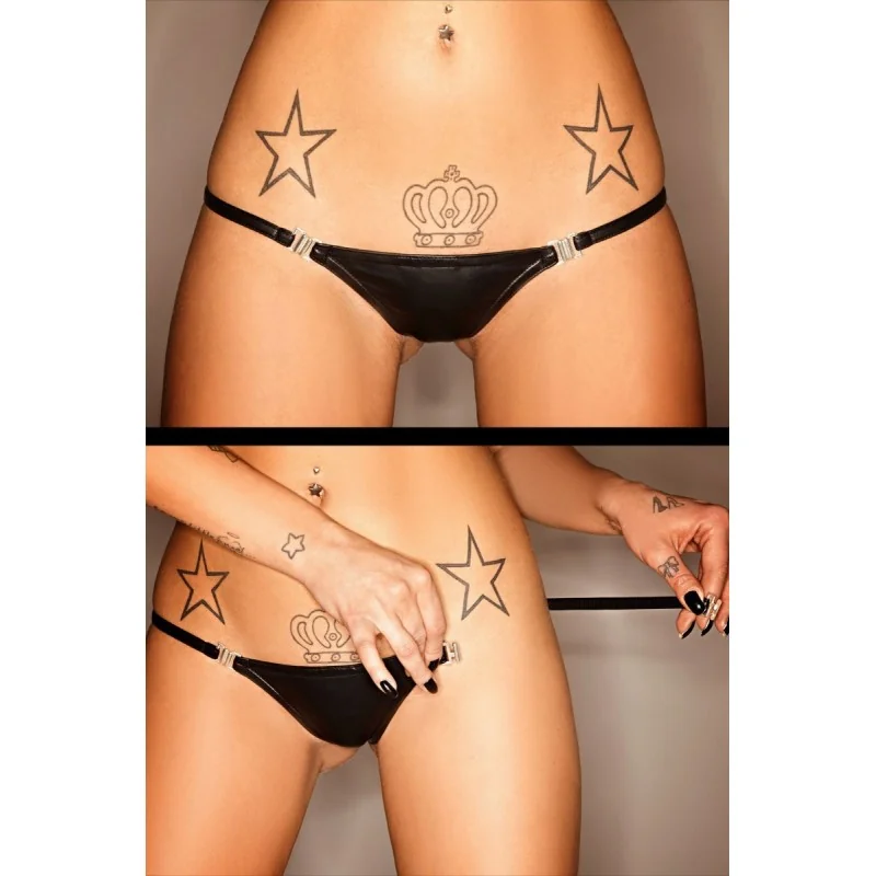 Schwarzer String P005 von Noir Handmade kaufen | Fesselliebe