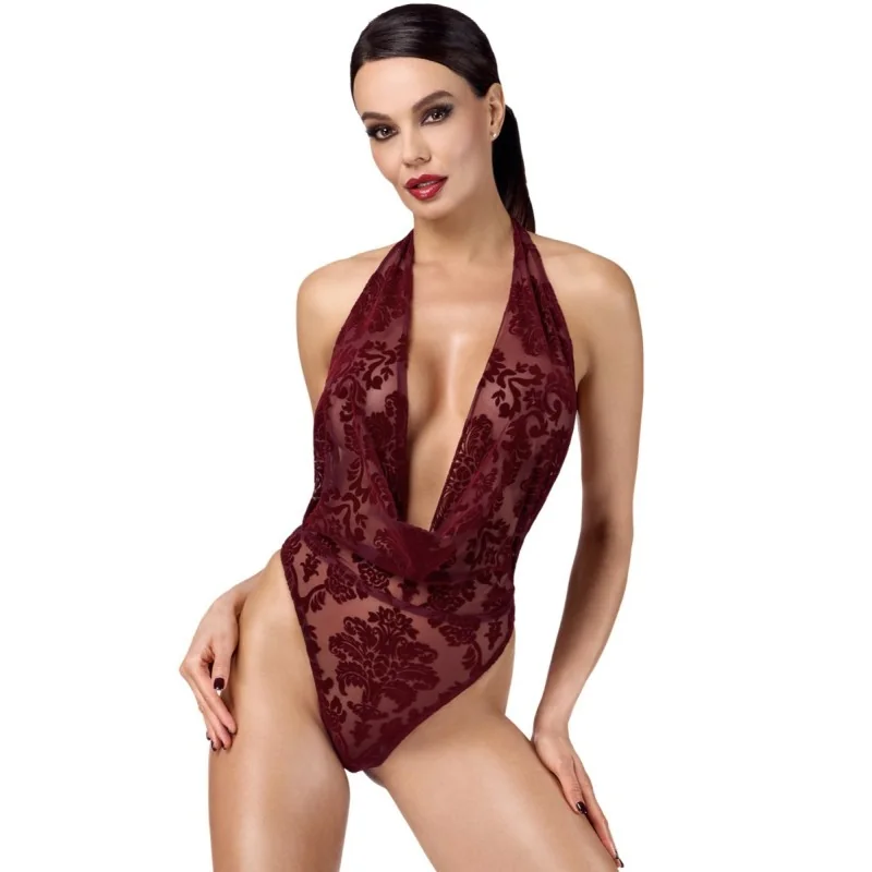 F386 BODY KINK ROYAL MIT WASSERFALLAUSSCHNITT VON NOIR HANDMADE