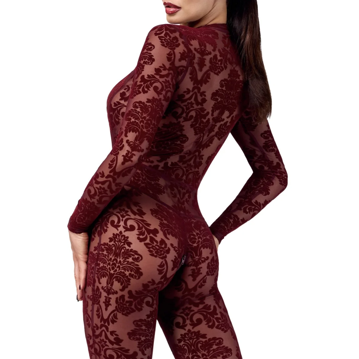 F382 KINK ROYAL OVERALL ROT VON NOIR HANDMADE