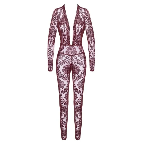 F382 KINK ROYAL OVERALL ROT VON NOIR HANDMADE