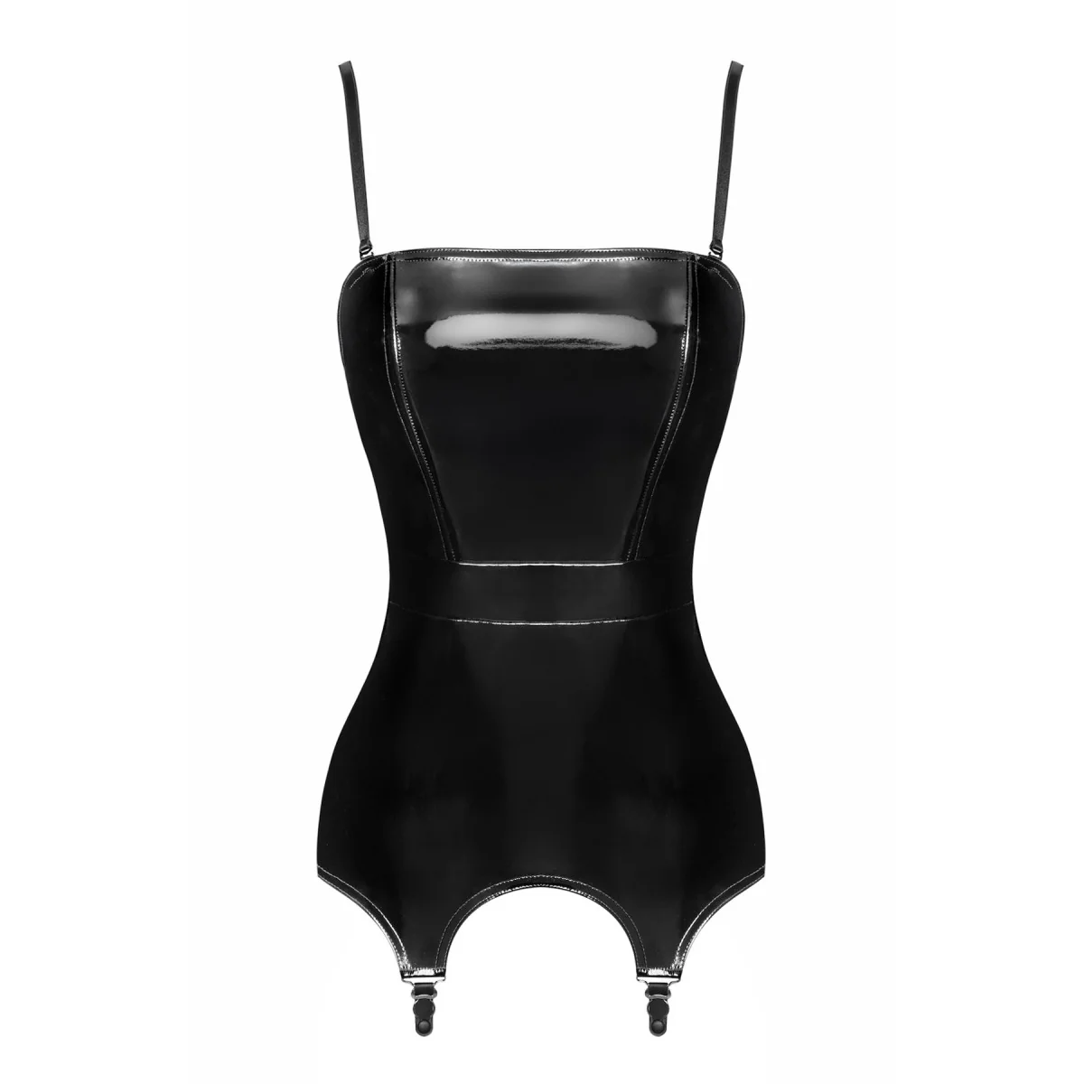 F381 DOMINAE VENOM CORSAGEN-KLEID SCHWARZ VON NOIR HANDMADE KINK ROYAL COLLECTION