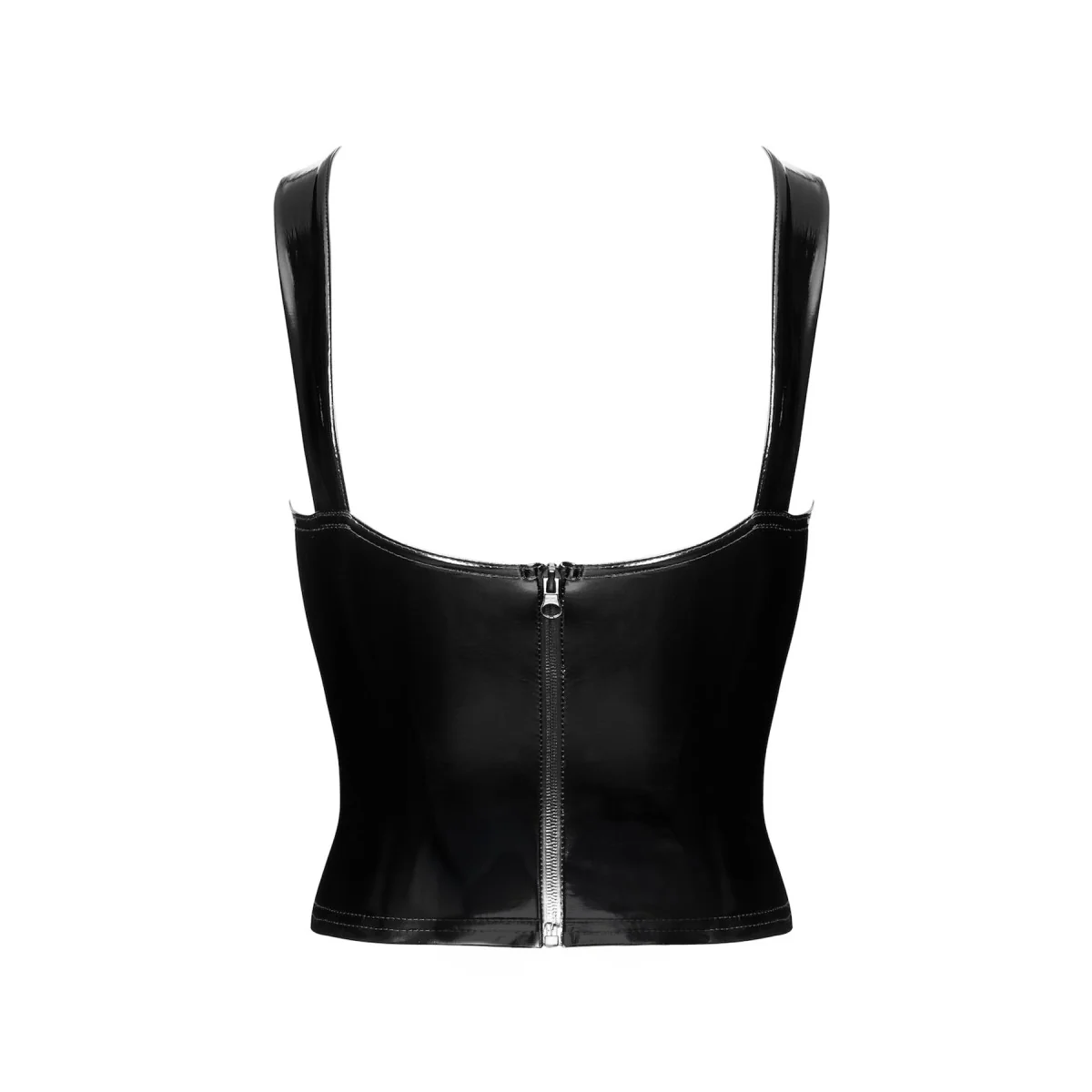 F379 DOMINAE LACK CORSET TOP VON NOIR HANDMADE