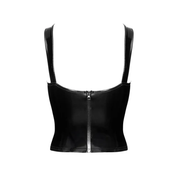 F379 DOMINAE LACK CORSET TOP VON NOIR HANDMADE