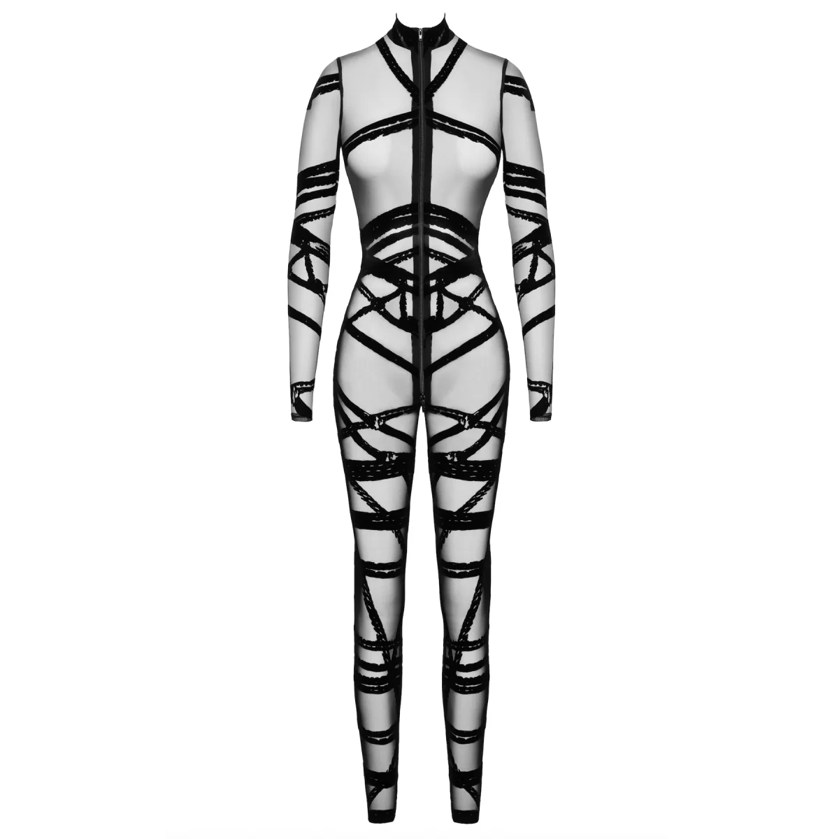 F357 BONDESQUE CATSUIT VON NOIR HANDMADE