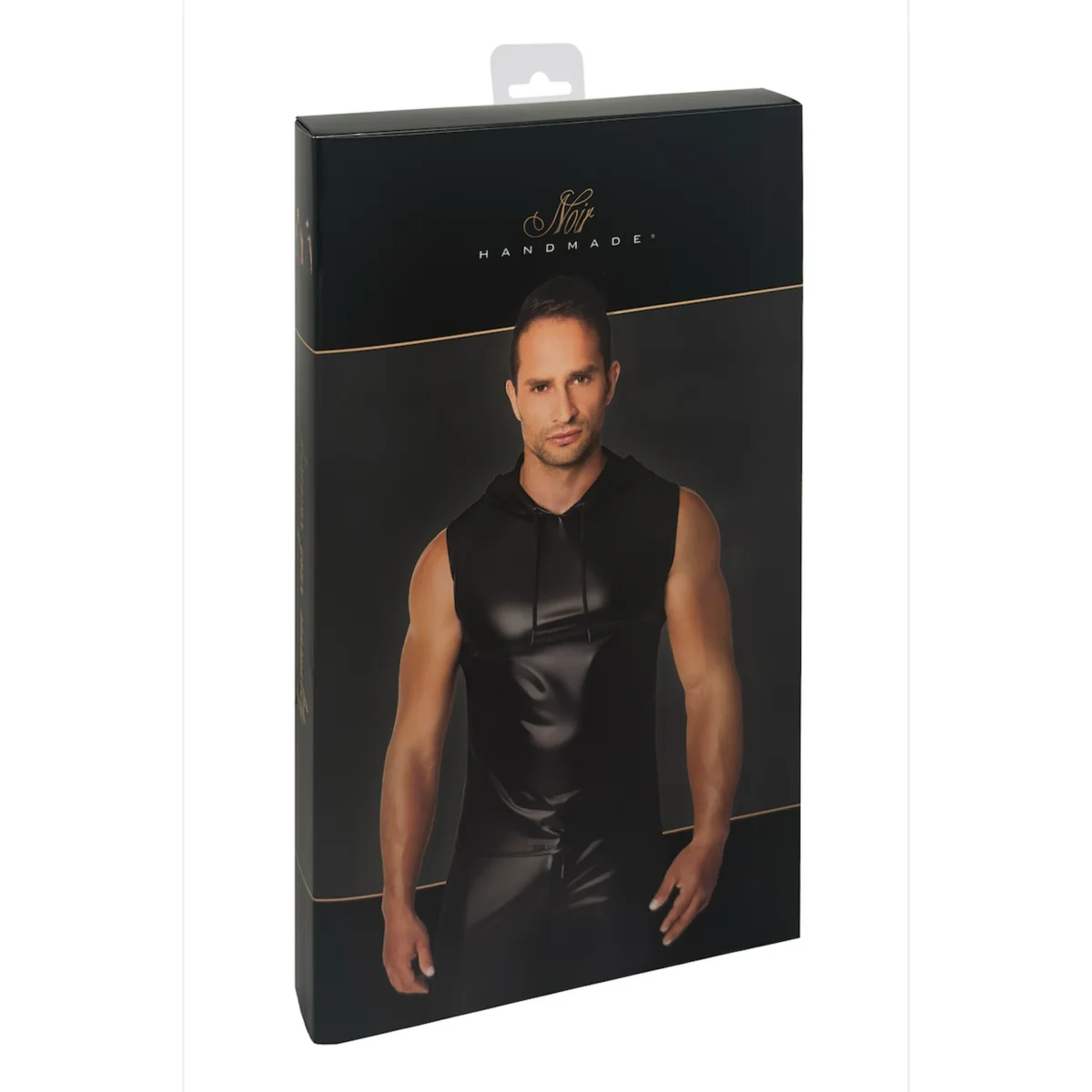 Ärmelloses Kapuzenshirt H081 von Noir Handmade Chaos Collection kaufen | Fesselliebe