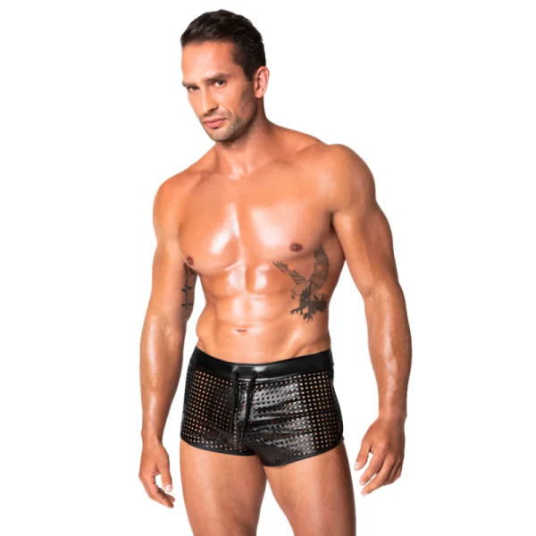 Schwarze Shorts H079 von Noir Handmade Chaos Collection kaufen | Fesselliebe