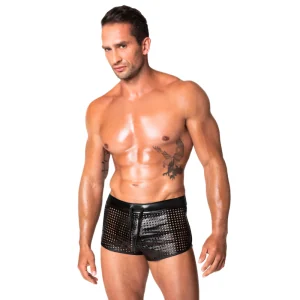 Schwarze Shorts H079 von Noir Handmade Chaos Collection kaufen | Fesselliebe