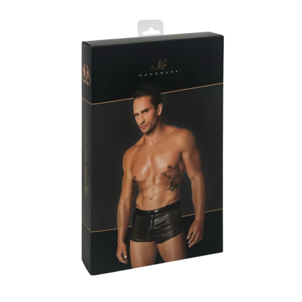 Schwarze Shorts H079 von Noir Handmade Chaos Collection kaufen | Fesselliebe