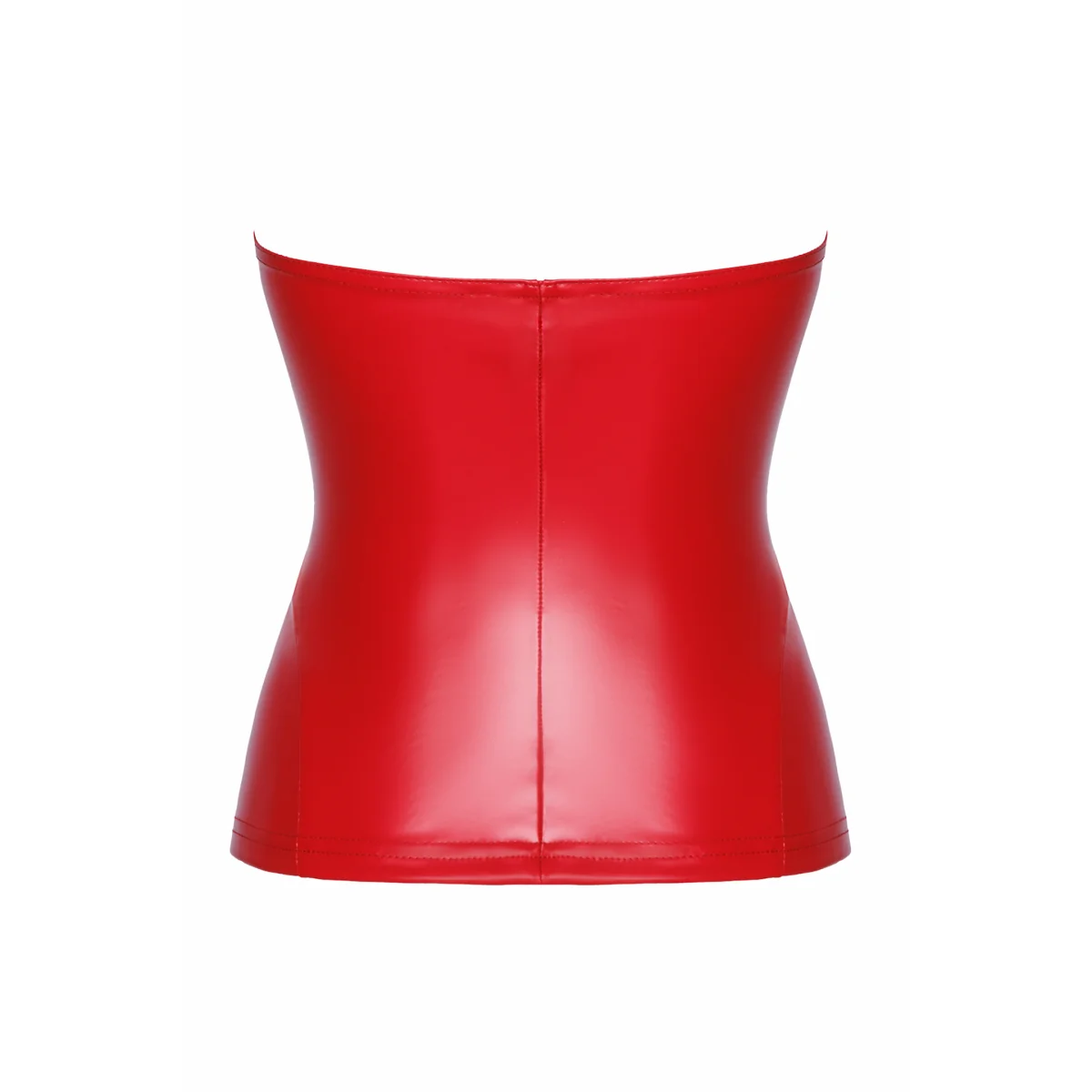 Wetlook Corsagen-Top rot F355 von Noir Hanndmade Orgia Collection kaufen | Fesselliebe