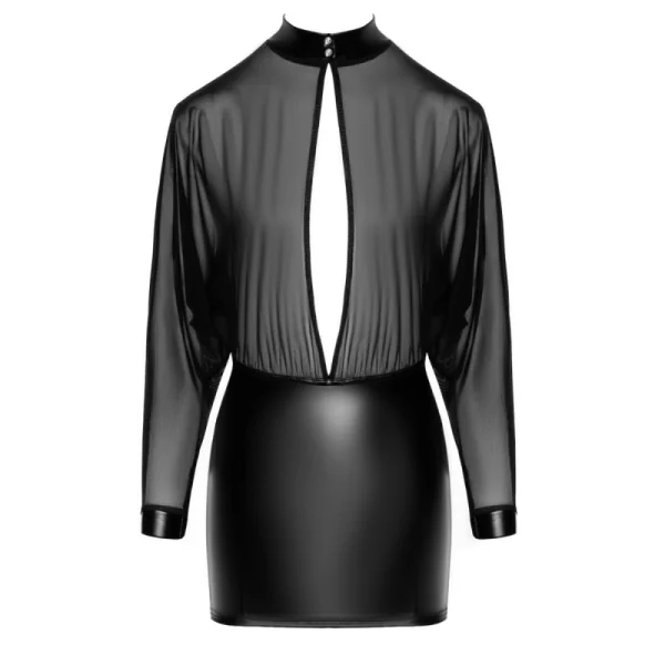 Tüll-Minikleid mit Wetlook F348 von Noir Handmade kaufen | Fesselliebe