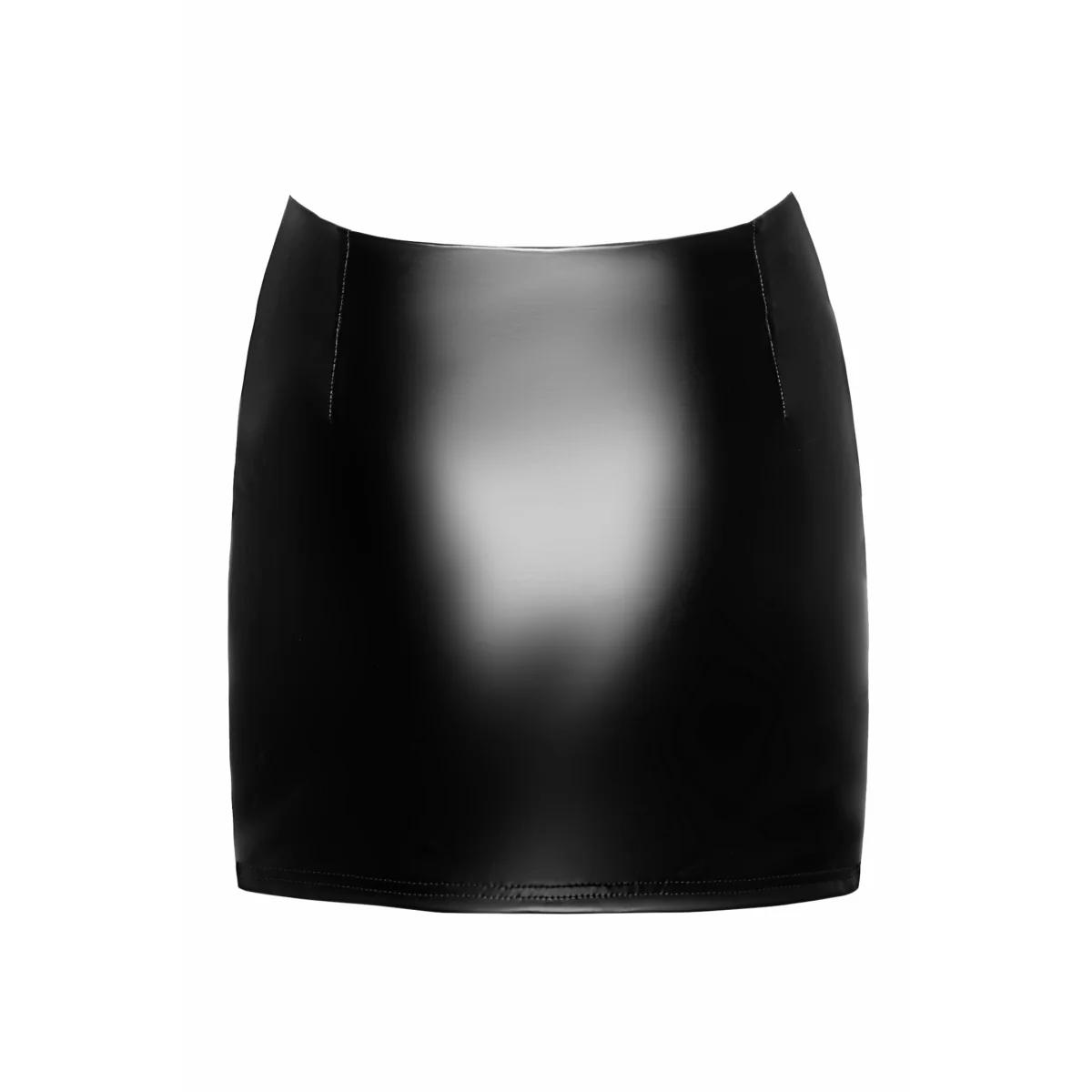 Wetlook Minirock mit Strumpfband F345 von Noir Handmade kaufen | Fesselliebe