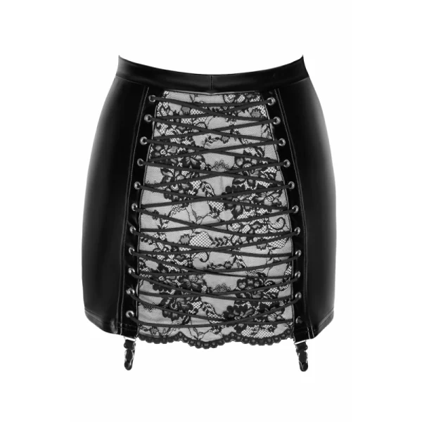 Minrock mit Schnürung F341 von Noir Handmade kaufen | Fesselliebe