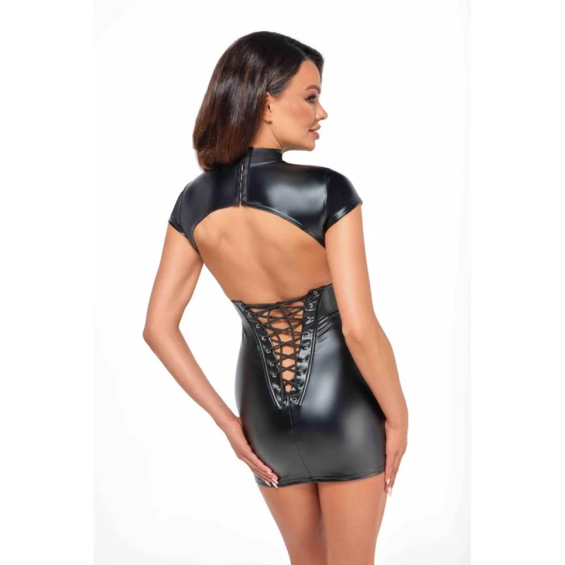 F309 Wetlook Minikleid von Noir Handmade kaufen | Fesselliebe 2