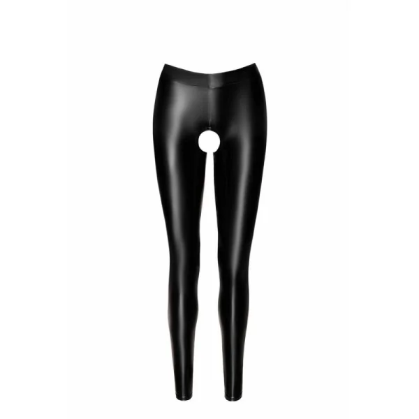 F304 Wetlook Leggings Ouvert von Noir Handmade kaufen | Fesselliebe
