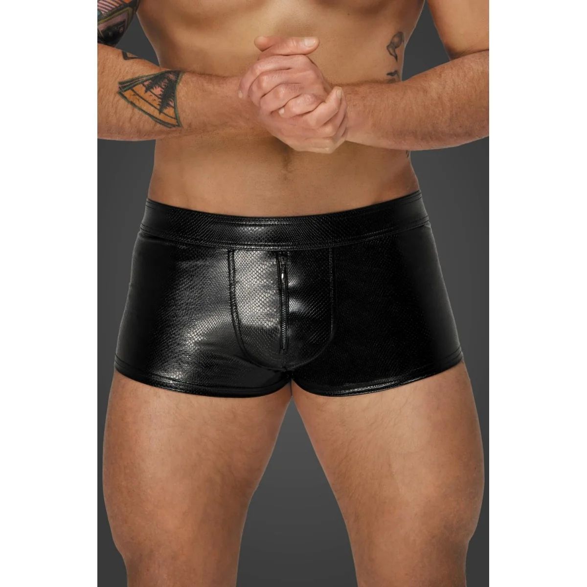 Snake Wetlook Shorts H069 von Noir Handmade Alpha Collection kaufen | Fesselliebe