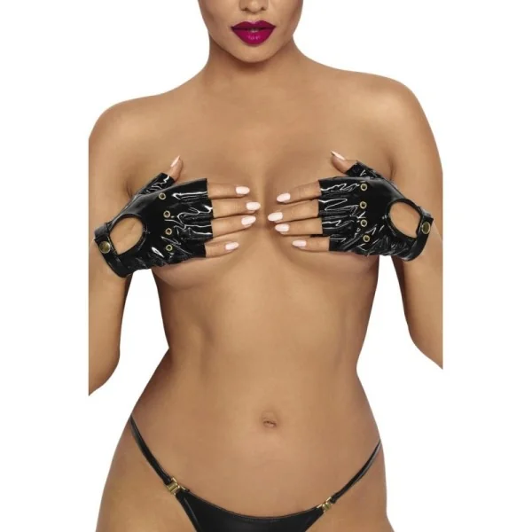 Kurzer Lackhandschuh F263 von Noir Handmade Fucking Fabulous Collection kaufen | Fesselliebe