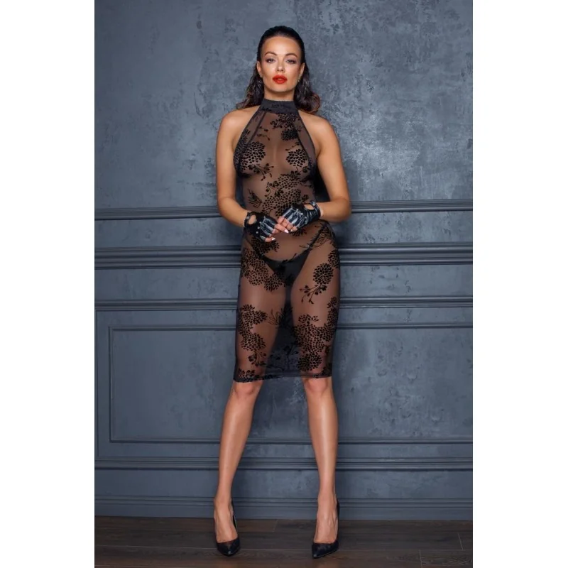 Halblanges Kleid F240 von Noir Handmade Fucking Fabulous Collection kaufen | Fesselliebe