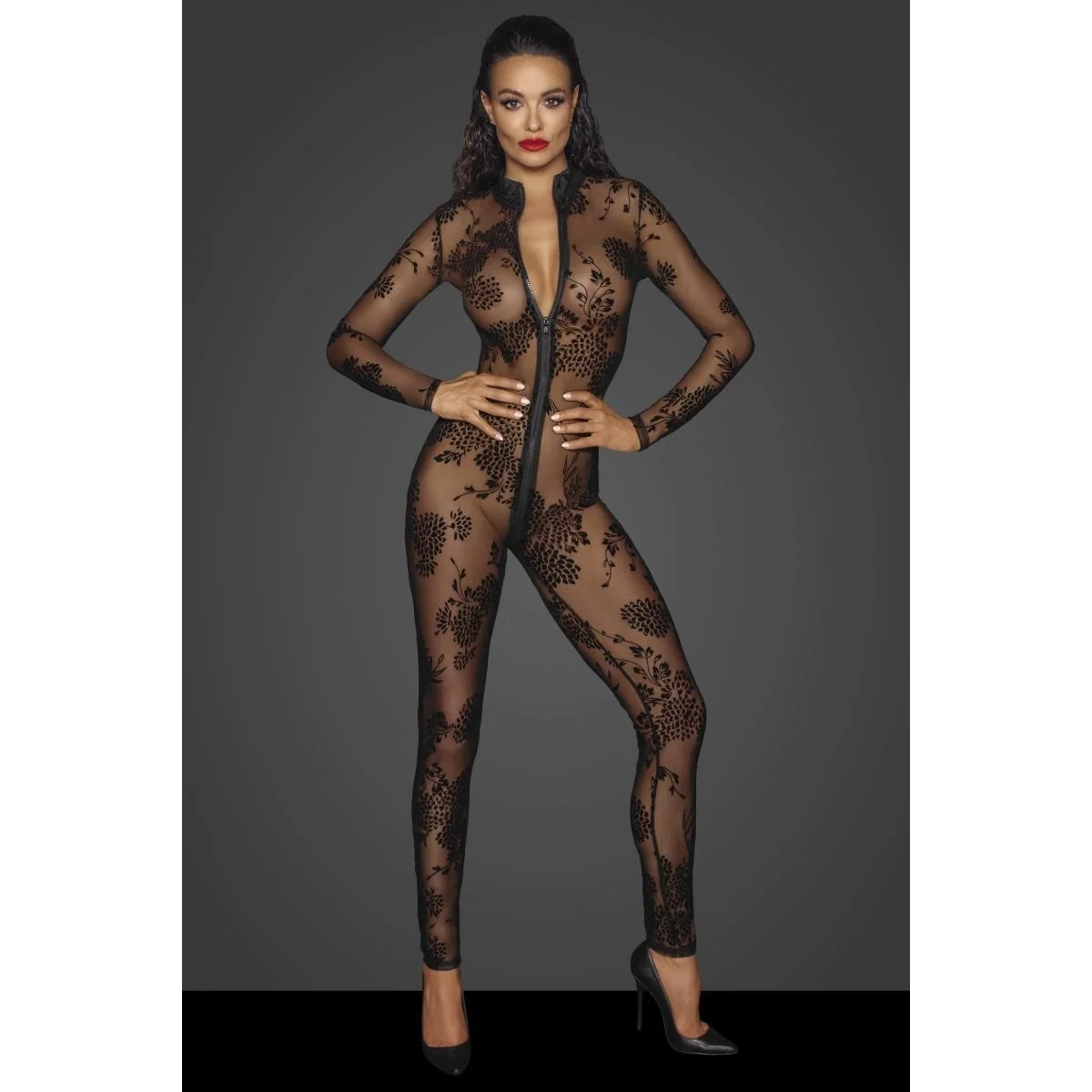 Schwarzer Overall F237 von Noir Handmade Fucking Fabulous Collection kaufen | Fesselliebe