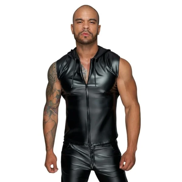 Kapuzenshirt mit Zwei-Wege Zipper H062 von Noir Handmade Missbehaved Collection kaufen | Fesselliebe