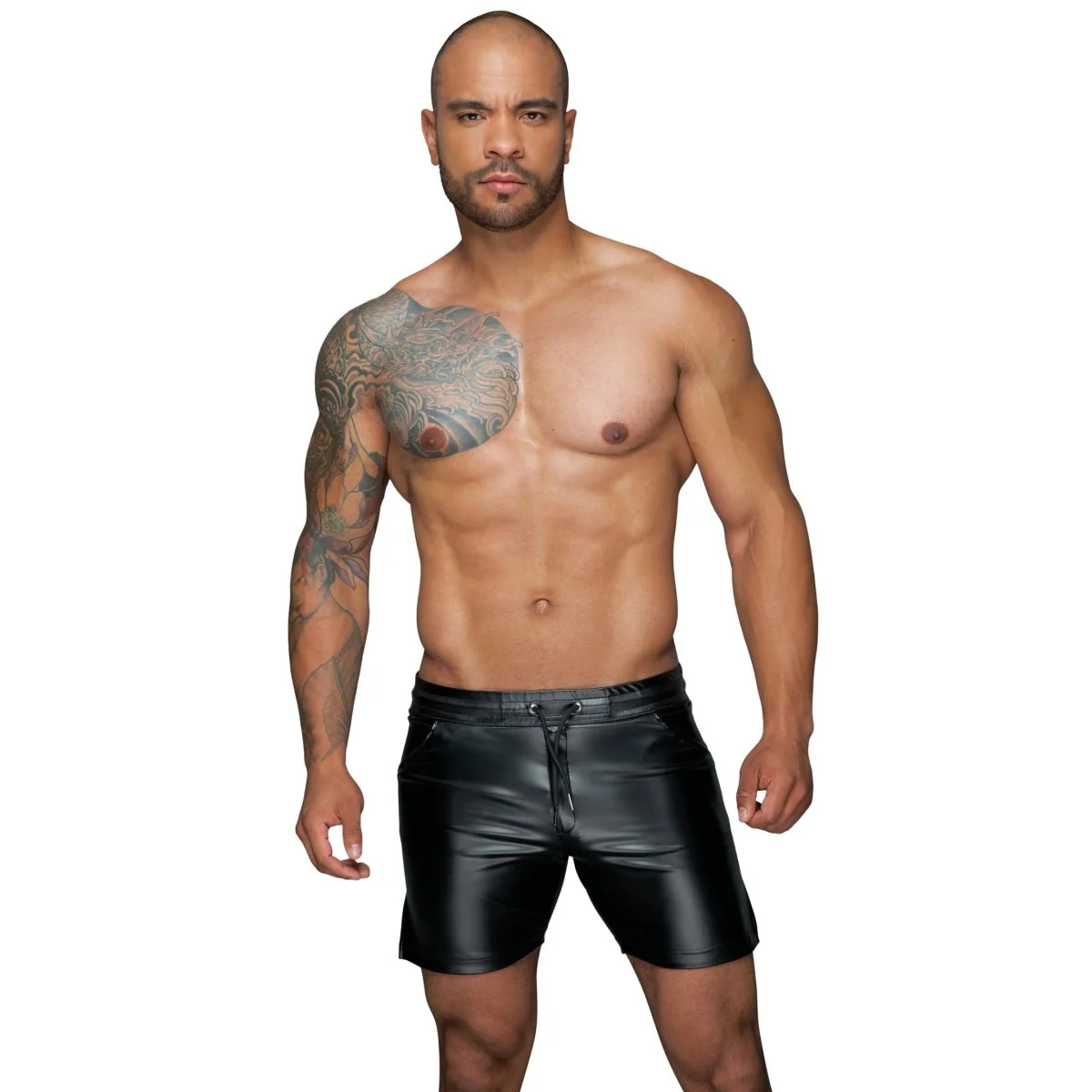 Powerwetlook Shorts H061 von Noir Handmade Missbehaved Collection kaufen | Fesselliebe