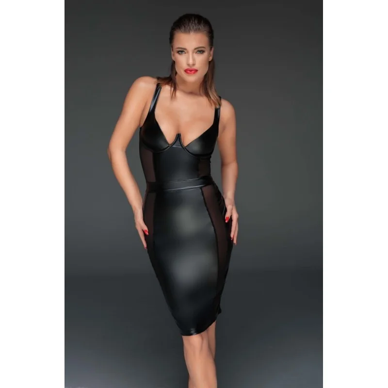 Schwarzes Minikleid F151 von Noir Handmade Muse Collection kaufen | Fesselliebe