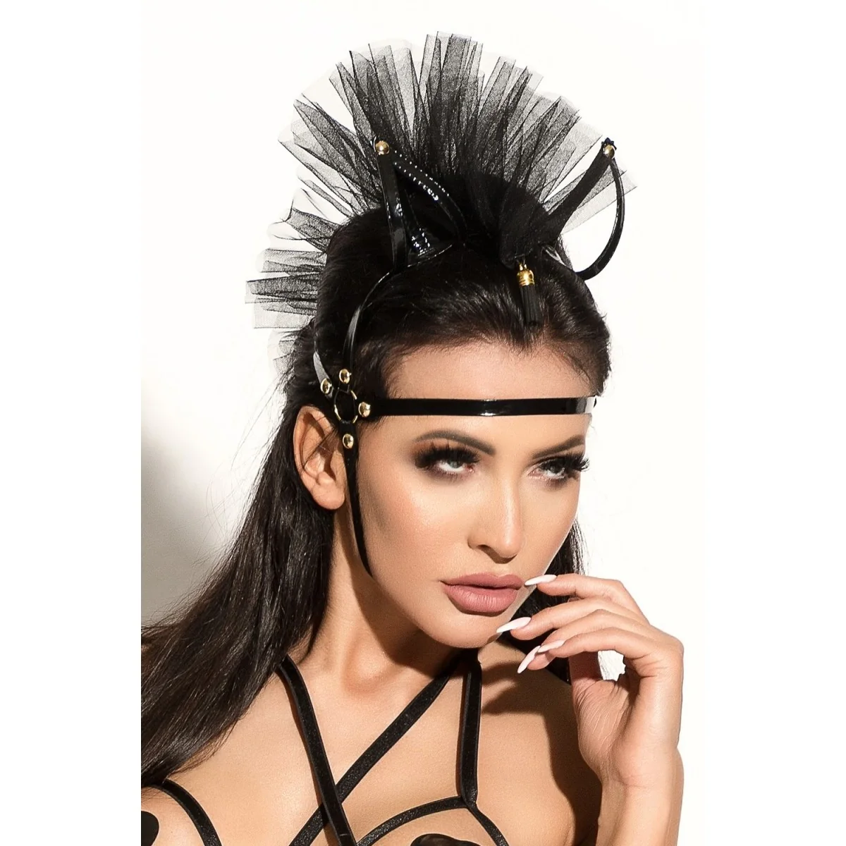 Schwarze Kopfmaske Mk 17 von Meseduce kaufen | Fesselliebe