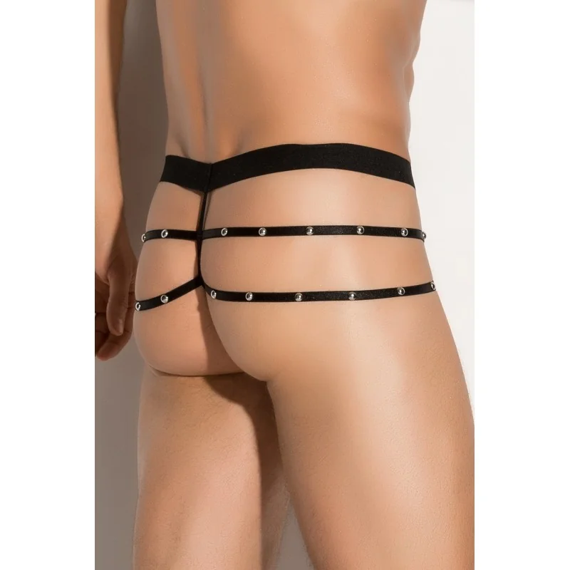 Aron Multistrap Jock G String Schwarz von Meseduce kaufen | Fesselliebe 2
