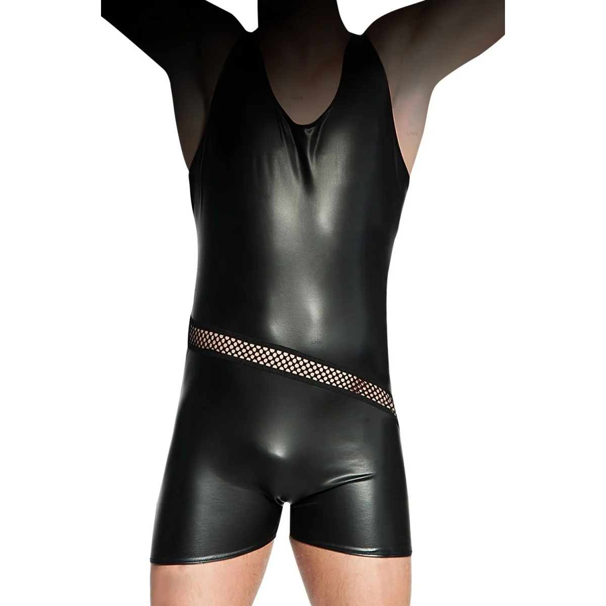 Schwarzes Herren-Body Denis von Meseduce kaufen | Fesselliebe