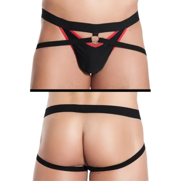 Schwarz/Roter Slip Danny von Meseduce kaufen | Fesselliebe