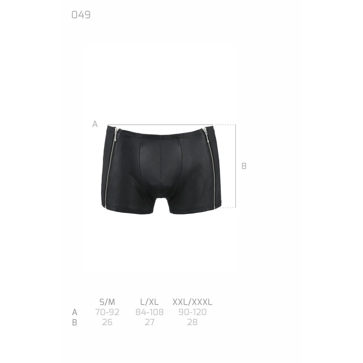 Schwarzer Herren Shorts 049 von Passion kaufen | Fesselliebe